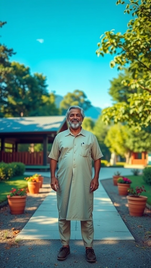 सच्ची तपस्या: बाबा की पद यात्रा