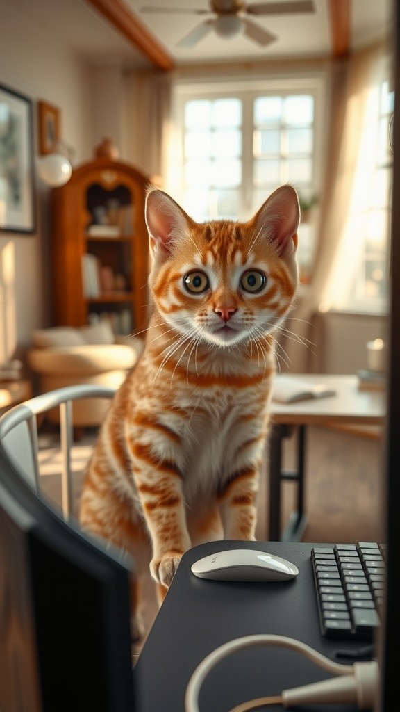 A Cat's Guide to Online Engagement: Like and Subscribe!