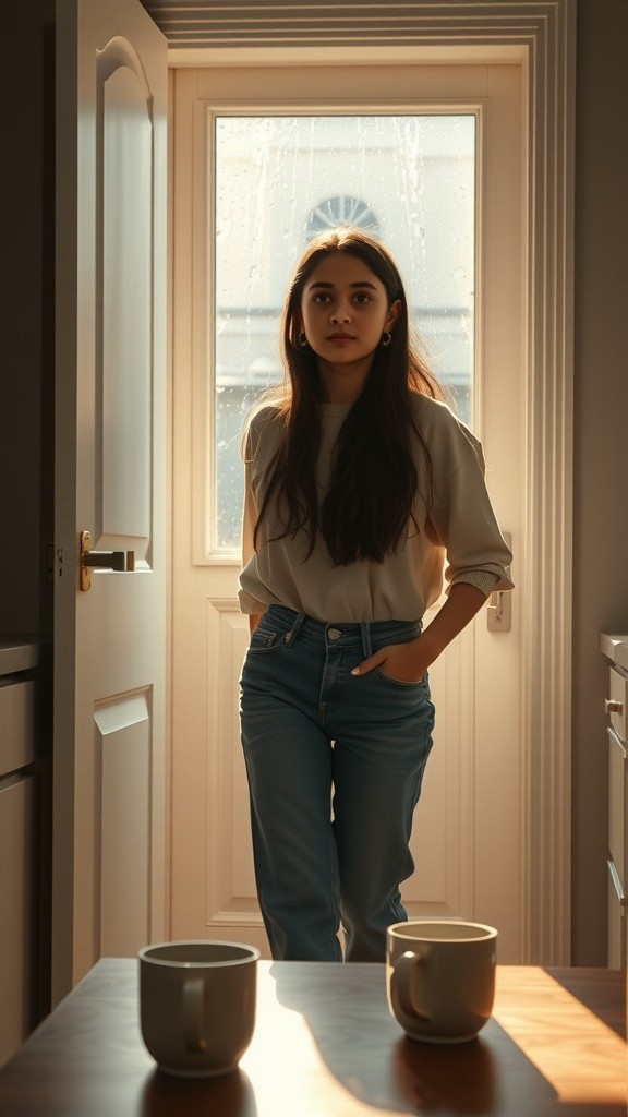 सुबह की कॉफी और खामोशी के एहसास