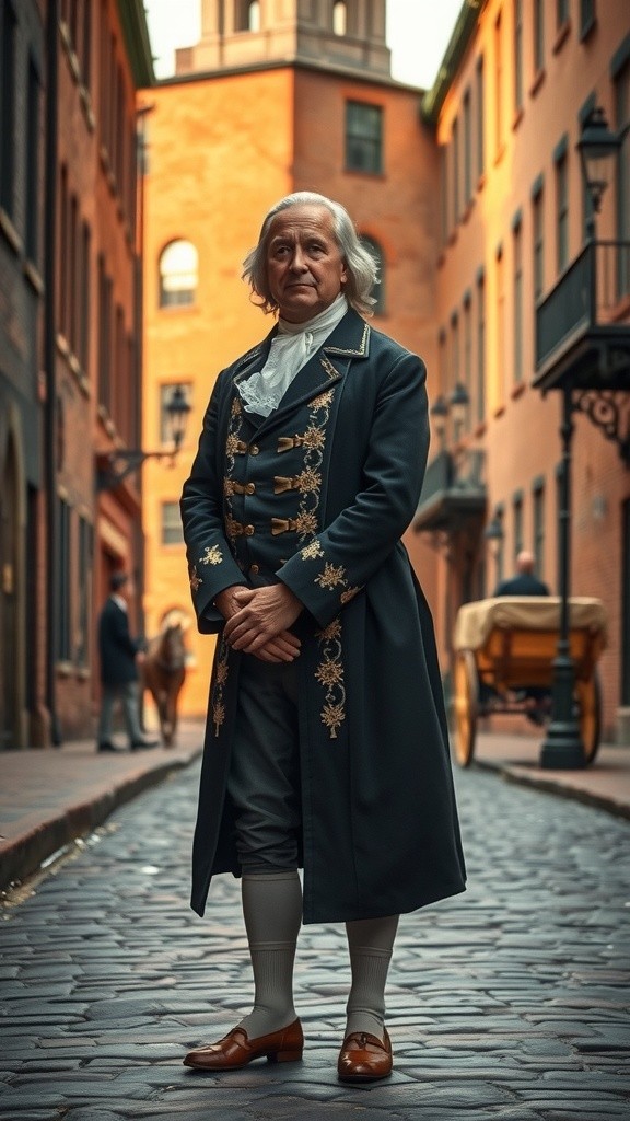 Benjamin Franklin's Astounding Encounter with the 21st Century