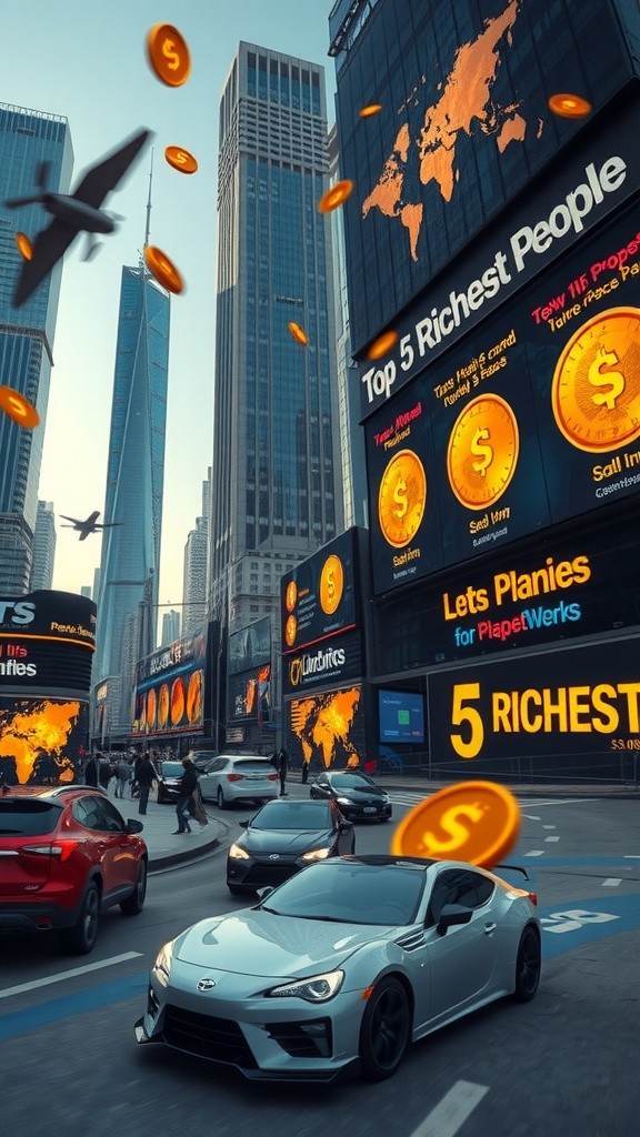 Top 5 Richest People in the World – 2025 Revealed!