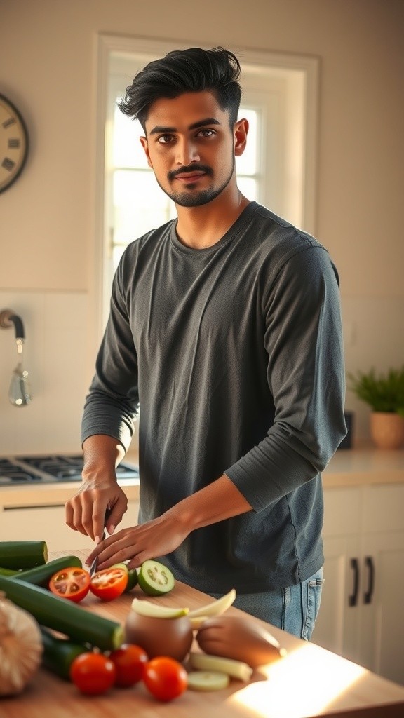 सलाद में संयम: खीरा और टमाटर की कहानी