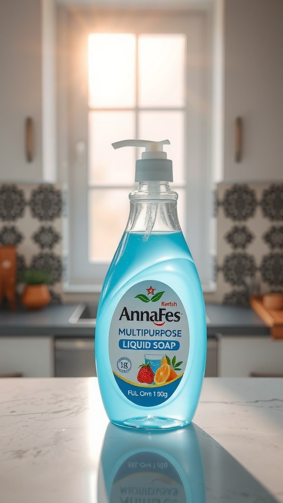 Tough on Stains, Gentle on Fabrics: AnnaFes Liquid Soap