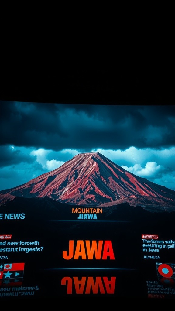 Fenomena Gunung Baru di Jawa: Klarifikasi Ahli Geologi!