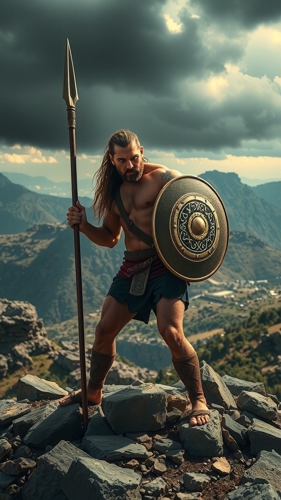 The Shepherd's Triumph: A Divine Victory