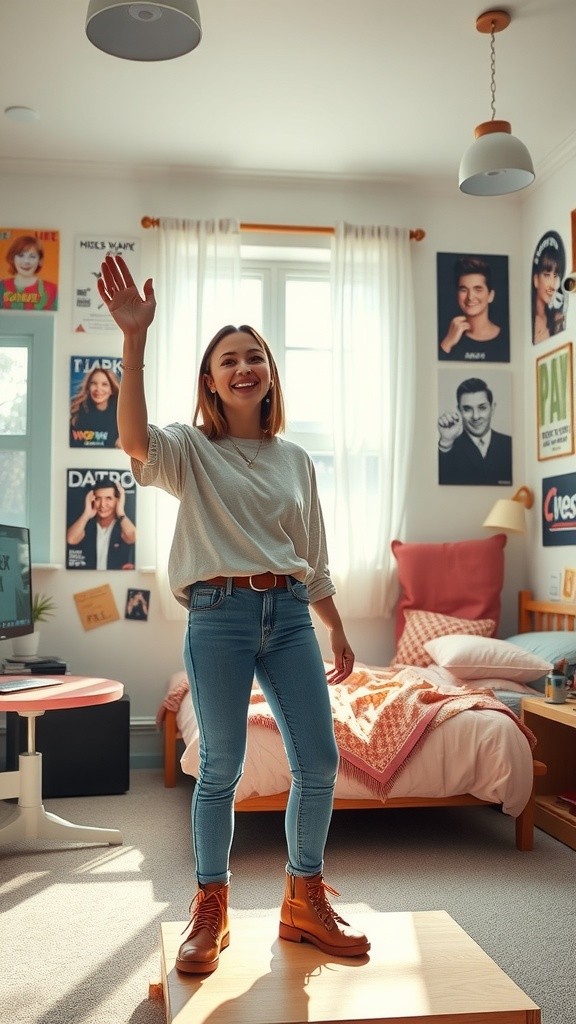 A Young Girl's Dream of Wealth and Fame