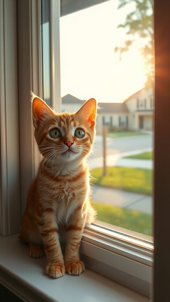 The Adventures of Whiskers: The Striped Orange Tabby