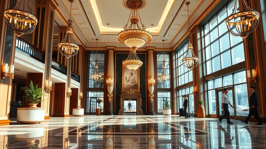 A Mysterious Inquiry at the Grand Meridian Hotel