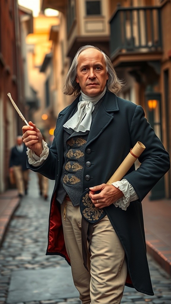 Franklin's Enlightenment: A Journey Through Time and Technology