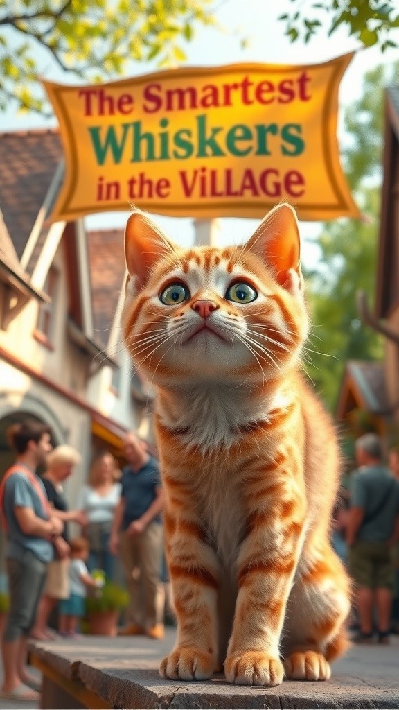 Kucing Jenius yang Introvert