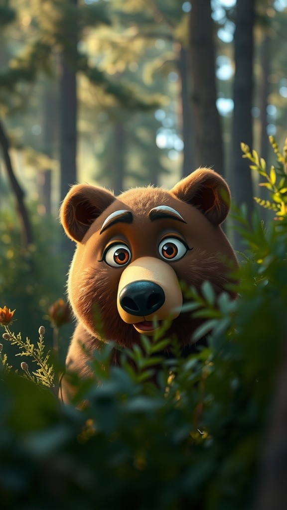 Meet Bruno: The Friendly Plush Bear!