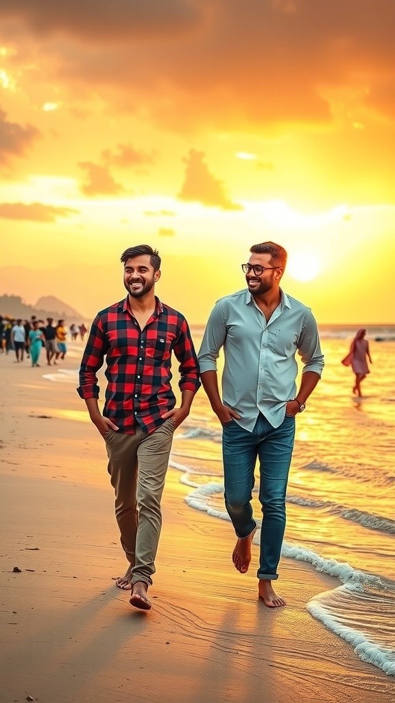 आयुष और ओम प्रकाश का पुरी समुद्र तट अनुभव