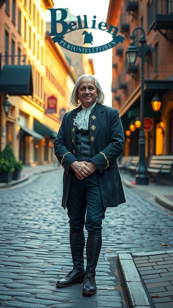 Benjamin Franklin: A Time-Traveling Encounter with the Future's Marvels