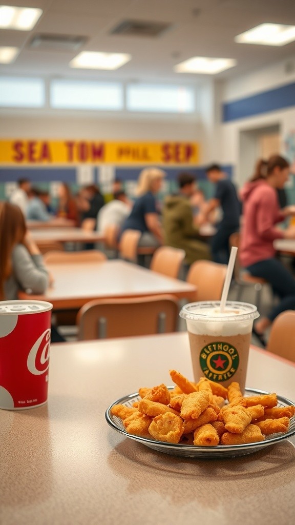 Kucing Auditor di Kantin Sekolah