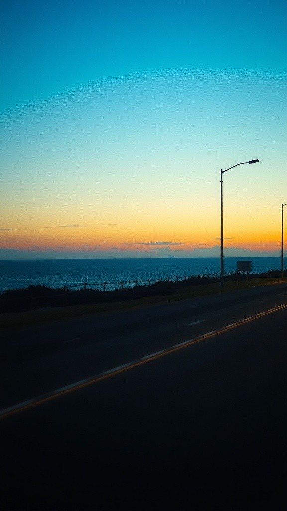 Chasing Sunrise: A Coastal Drive from Galveston to Surfside