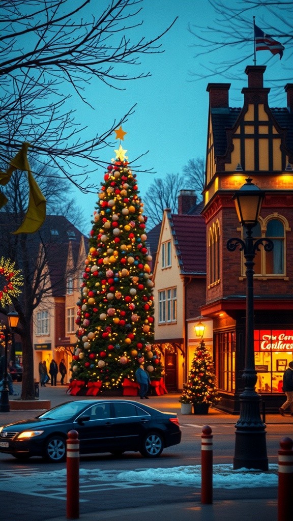 A Magical Christmas Evening: Love and Togetherness