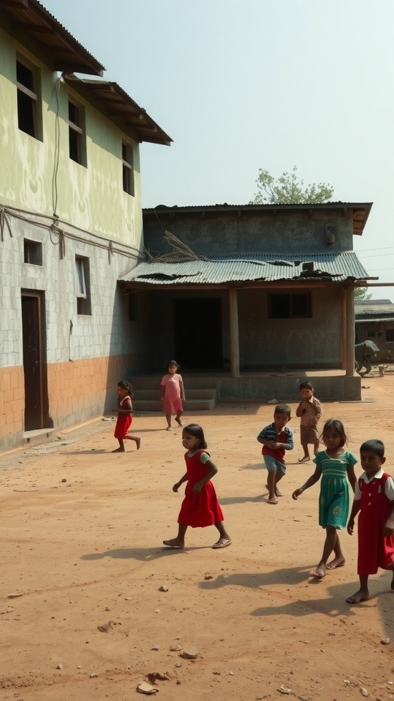 Happy Children with Hridhaya Sethu App: Online Tuition Made Easy!