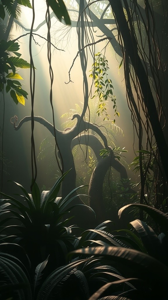 Jungle Duel: The Agile Cat vs. The Coiled Serpent