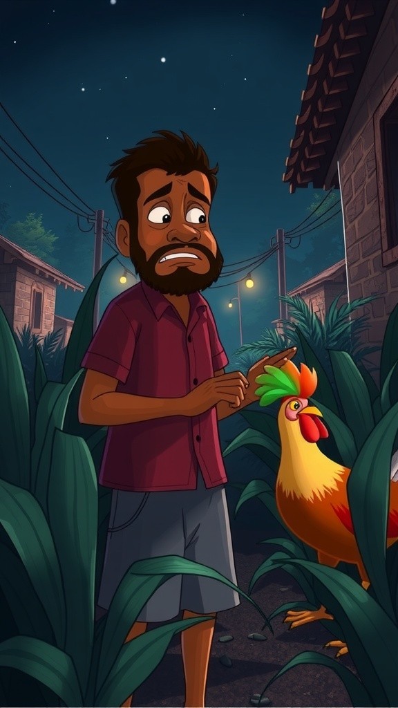 Ayam Jago yang Nakal dan Tagihan Parkir