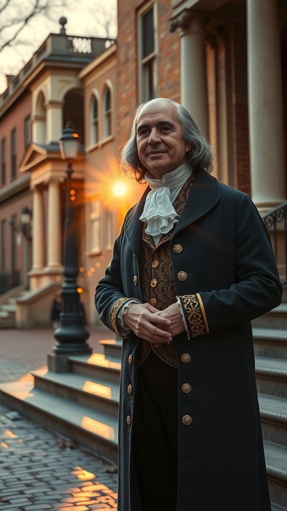 Benjamin Franklin's Astonishing Encounter with 21st Century Wonders!