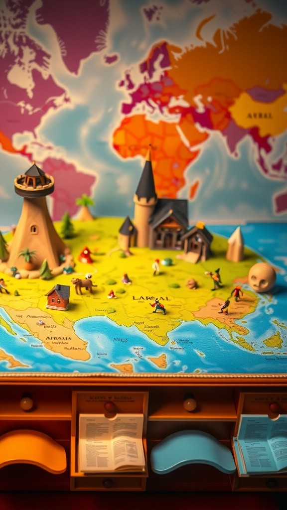 دنیا کا جادوئی نقشہ – علی اور دادا ابو کی کہانی