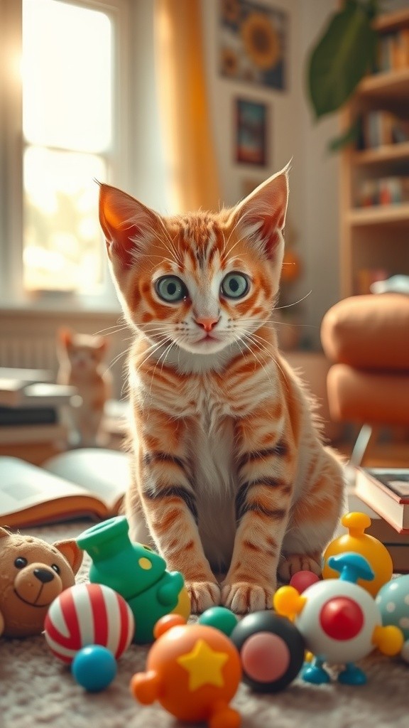 Feline Adventures: A Day in the Lives of Cats