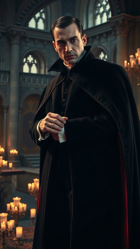 The Allure of Dracula: A Tale of the Handsome Vampire
