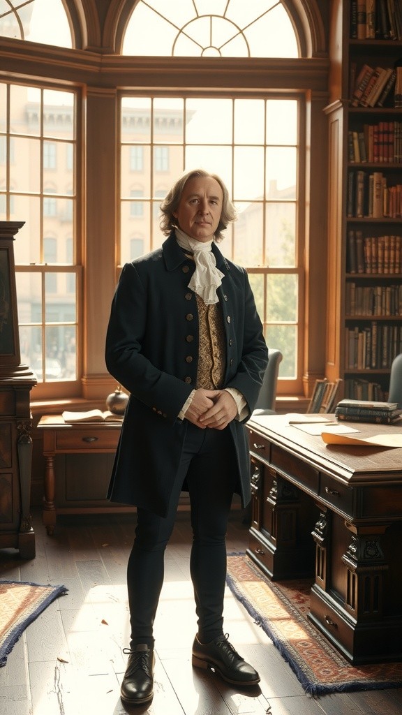 Franklin's Time Warp: A Journey Through Progress