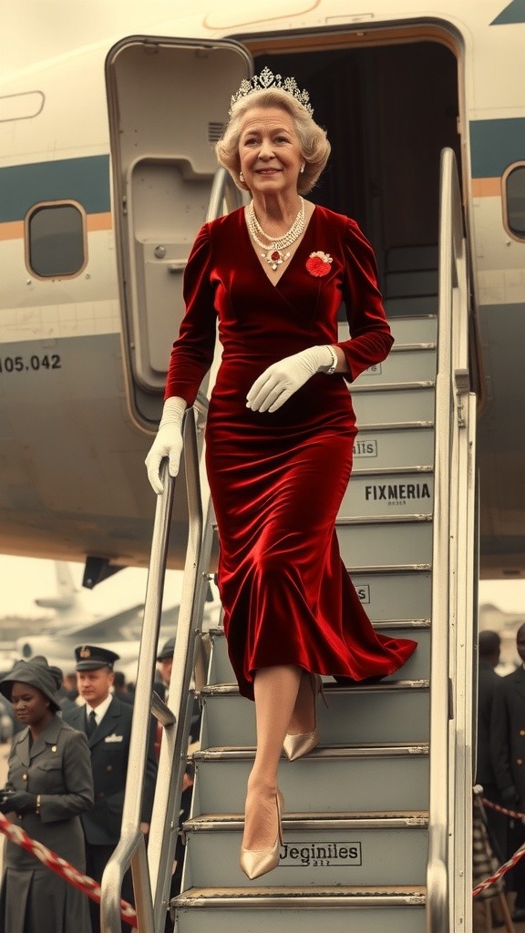 Queen Elizabeth II's Historic Visit to Benin City in 1956