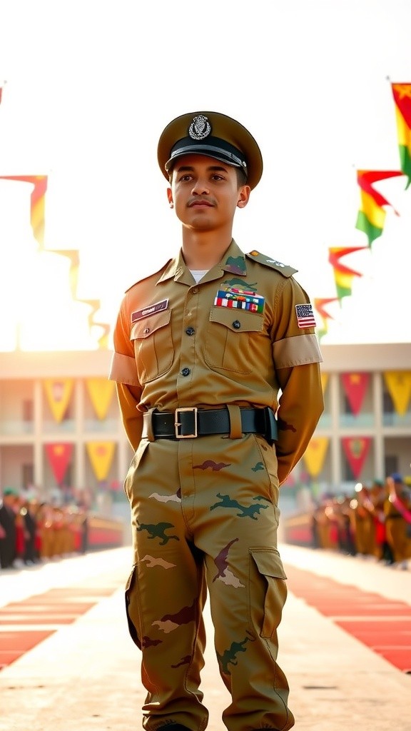 Homecoming: A Young Soldier Returns from Army College