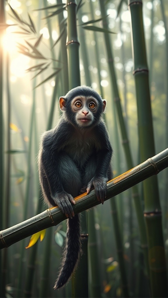 Kebaikan Momo dan Titi di Hutan Bambu