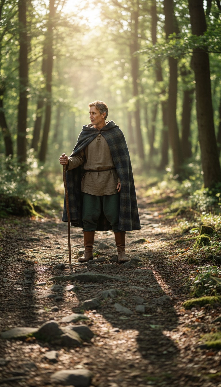 A Curious Adventure with a Black Cat