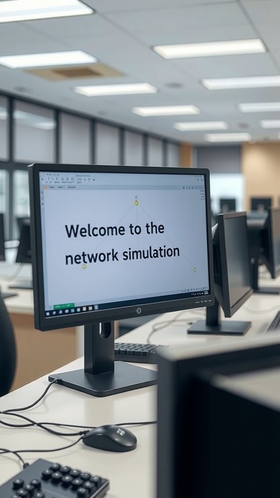 Simulasi Jaringan dengan Topologi Kombinasi