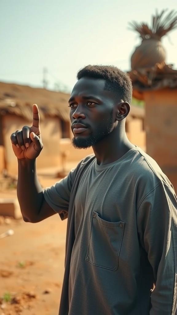 Nigeria Poor Man's Journey to Job in UK