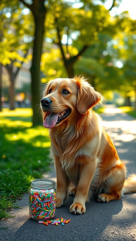 Dog's Hilarious Trip to the Sweet Shop