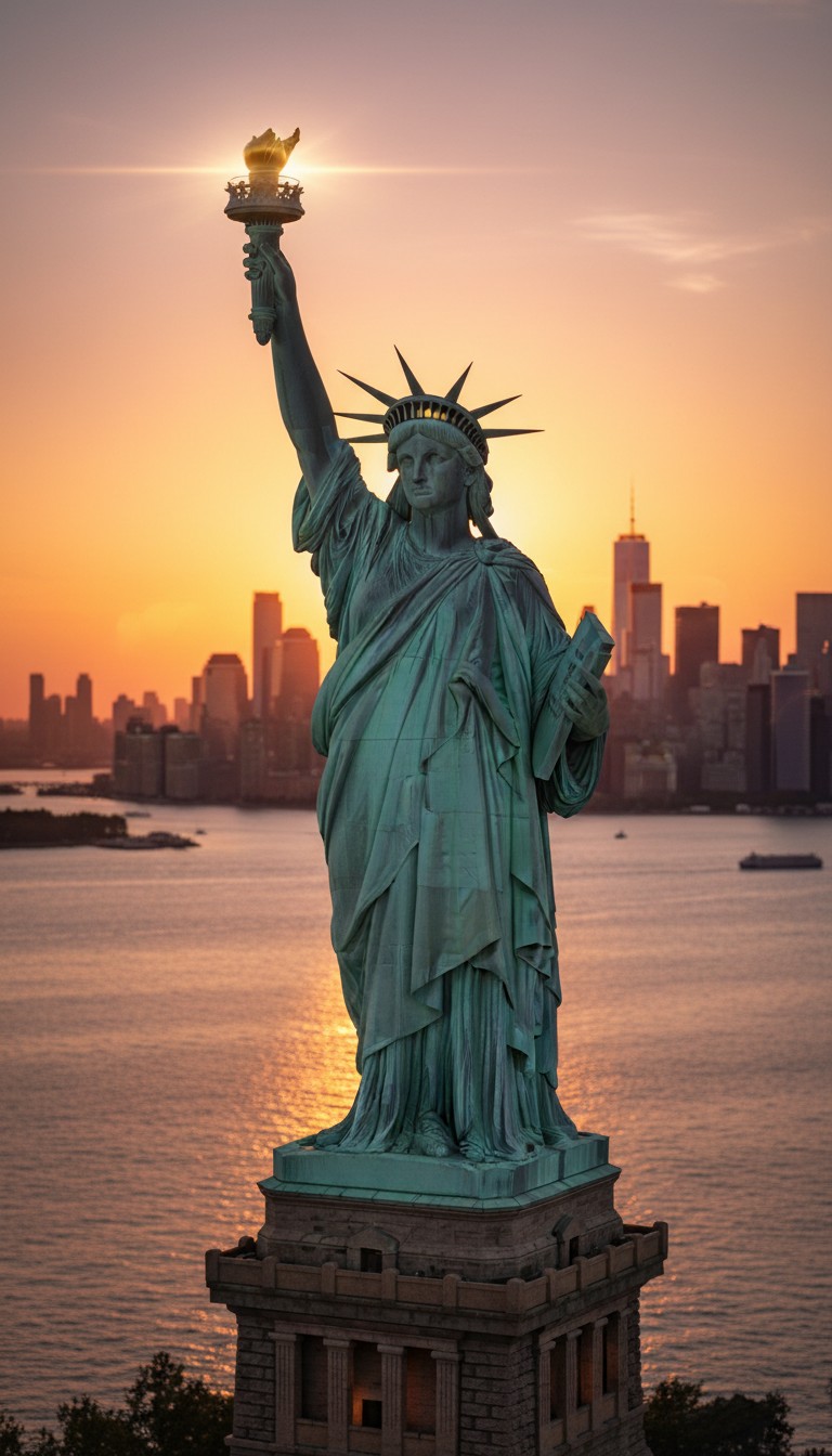 The Statue of Liberty: A Symbol of Freedom in New York and Brooklyn