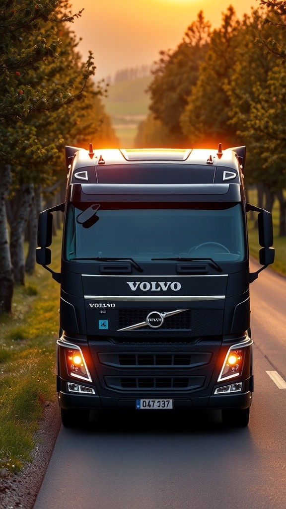 Mengungkap Kehebatan Truk Volvo Hitam