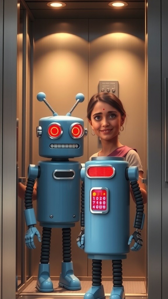 Elevator Therapy: Emotional Damage Detected!