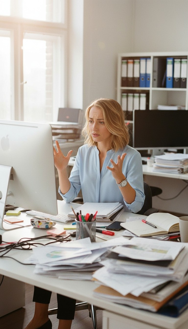 Computer Stuck: Blue Screen of Death After Non-Stop Work!
