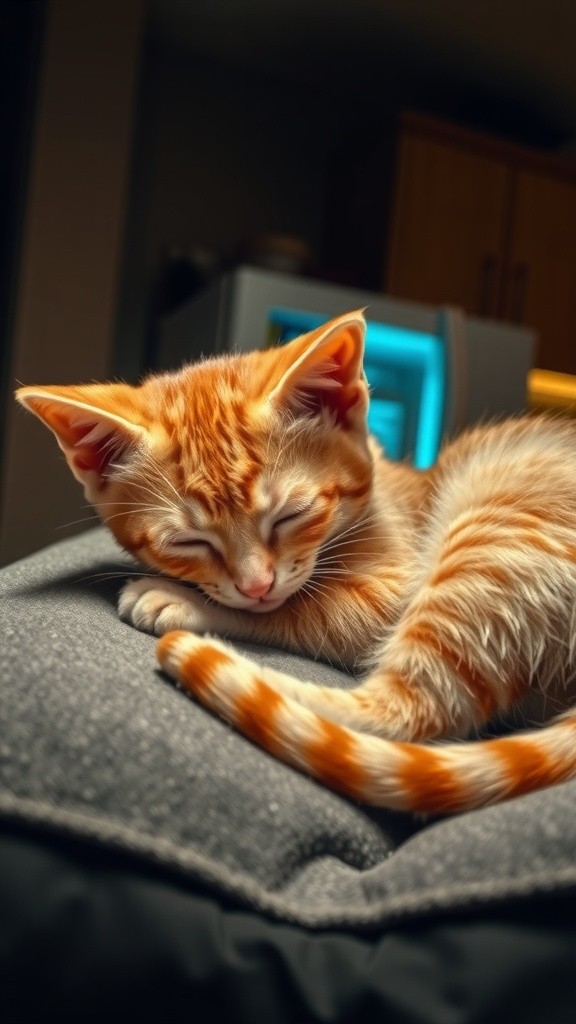 Oggy and the Creeping Shadows: A Horror Tale