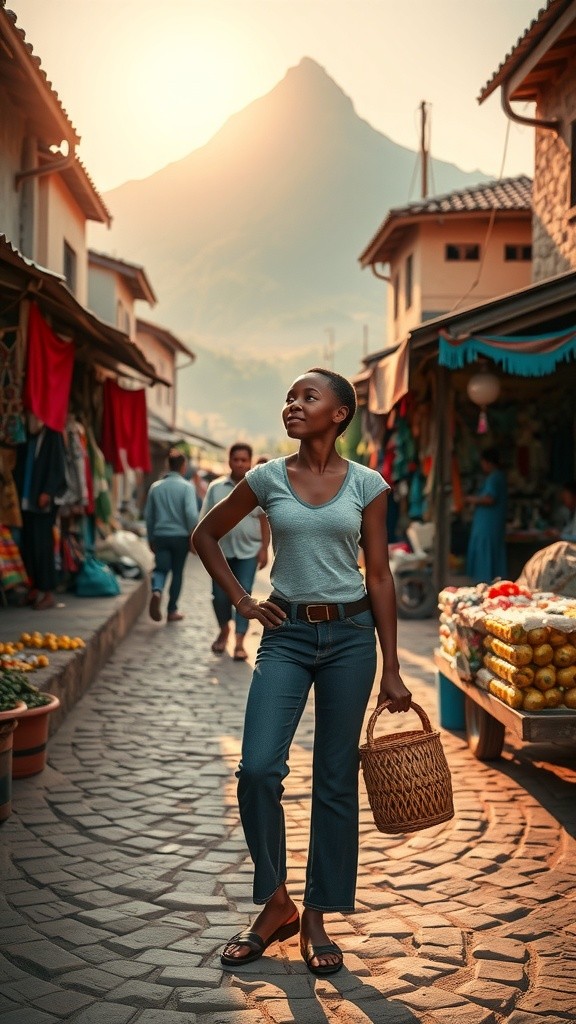 A Brave African Lady's Journey to Make Her Family Proud