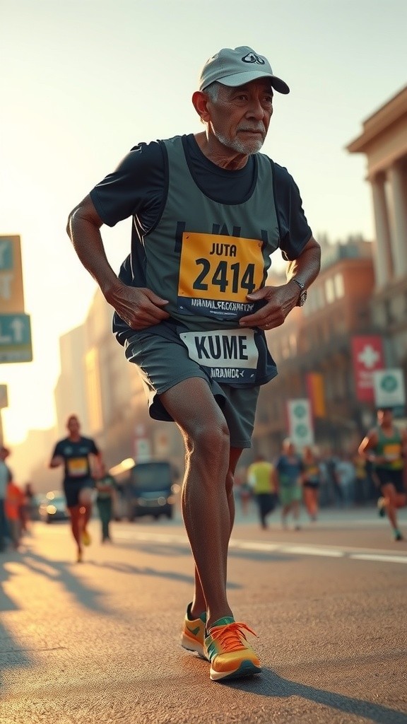 Semangat Seorang Pelari Tua