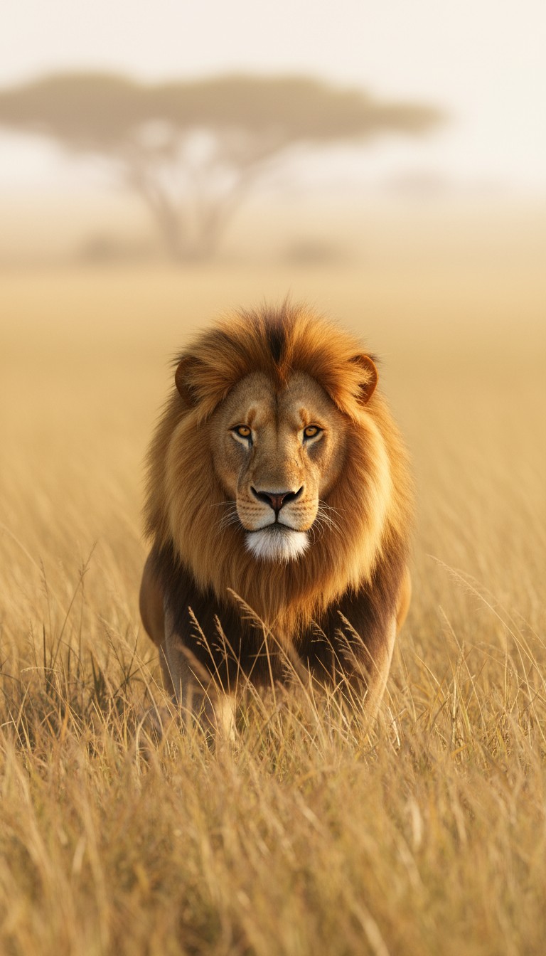 Kekuatan Kesabaran Singa