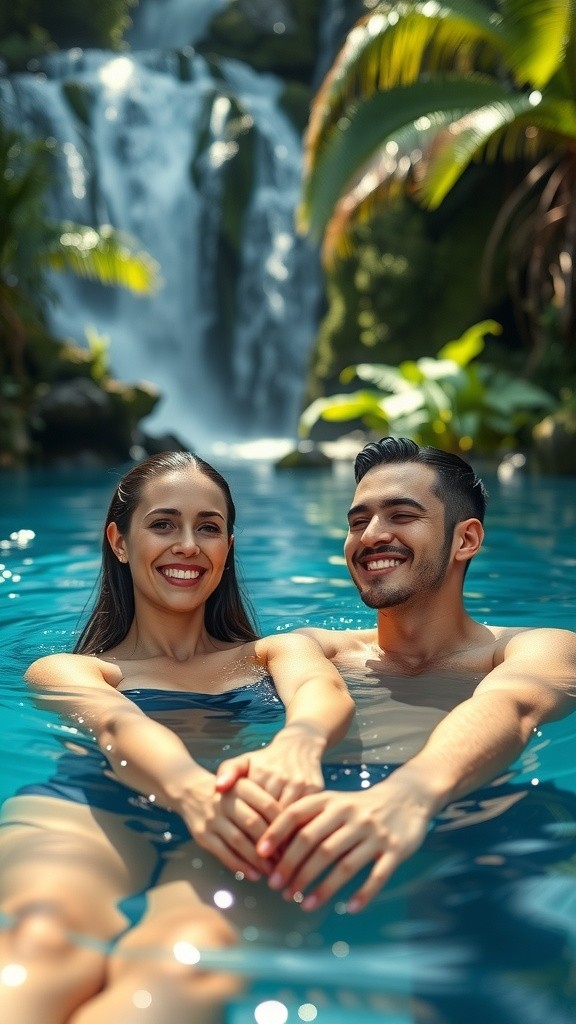 Dancing by the Waterfall with a Hungry Monkey