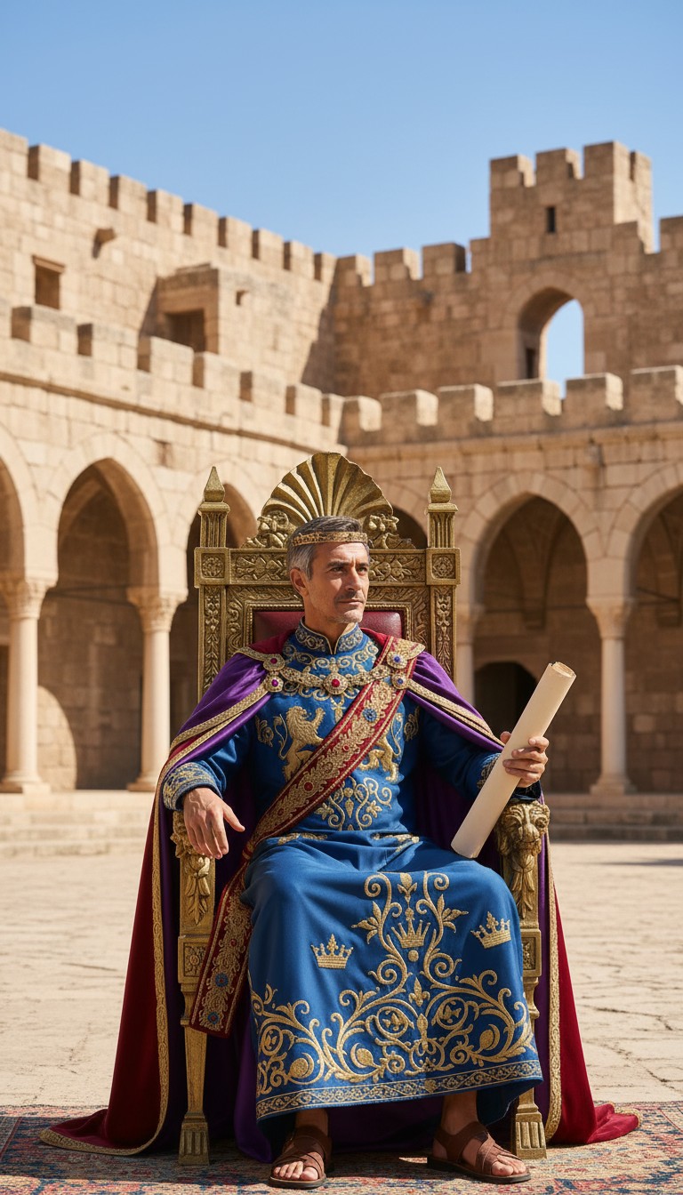 King David Judging the Ladies on the Baby