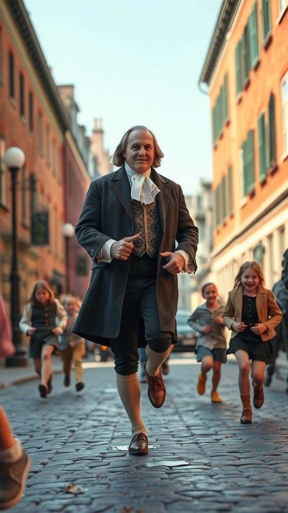 Benjamin Franklin: A Journey into the 21st Century Wonders!