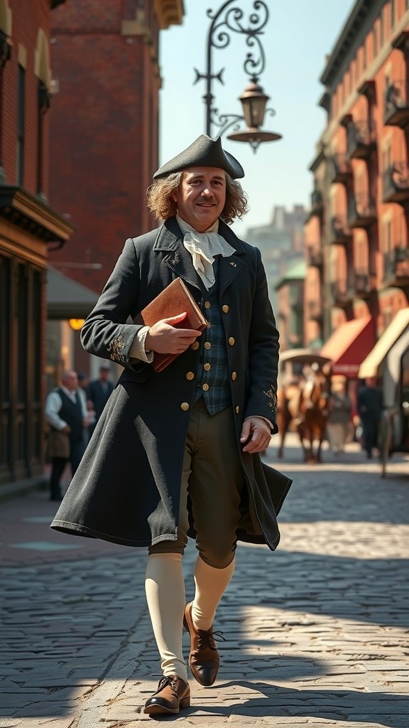 Franklin's Marvel: A Journey Through Time to the Age of Smartphones!