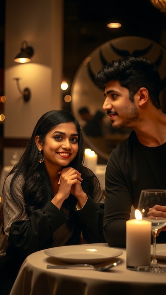 Kencan Romantis di Restoran