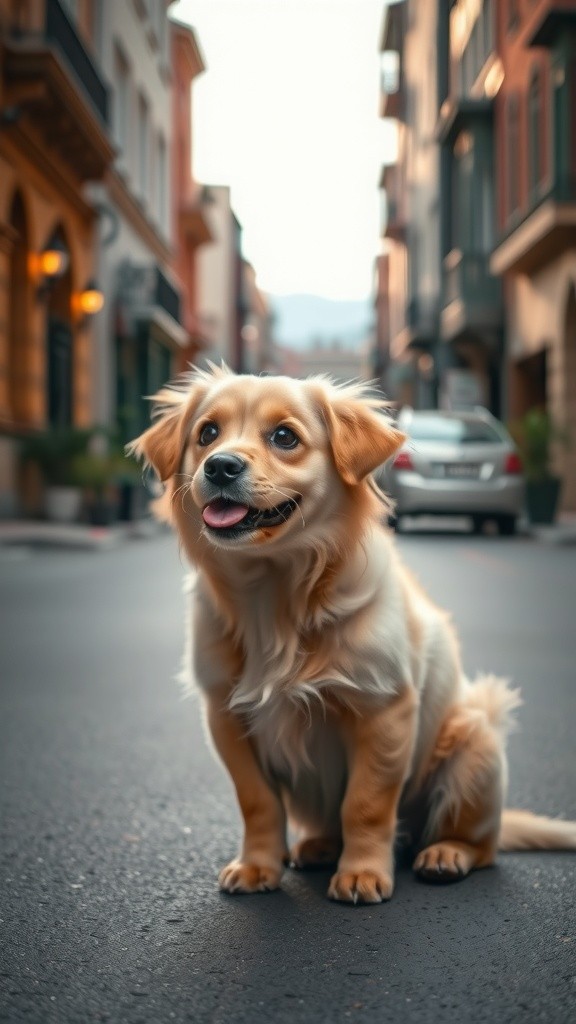 A Joyful Reunion: Puppy Finds His Mom