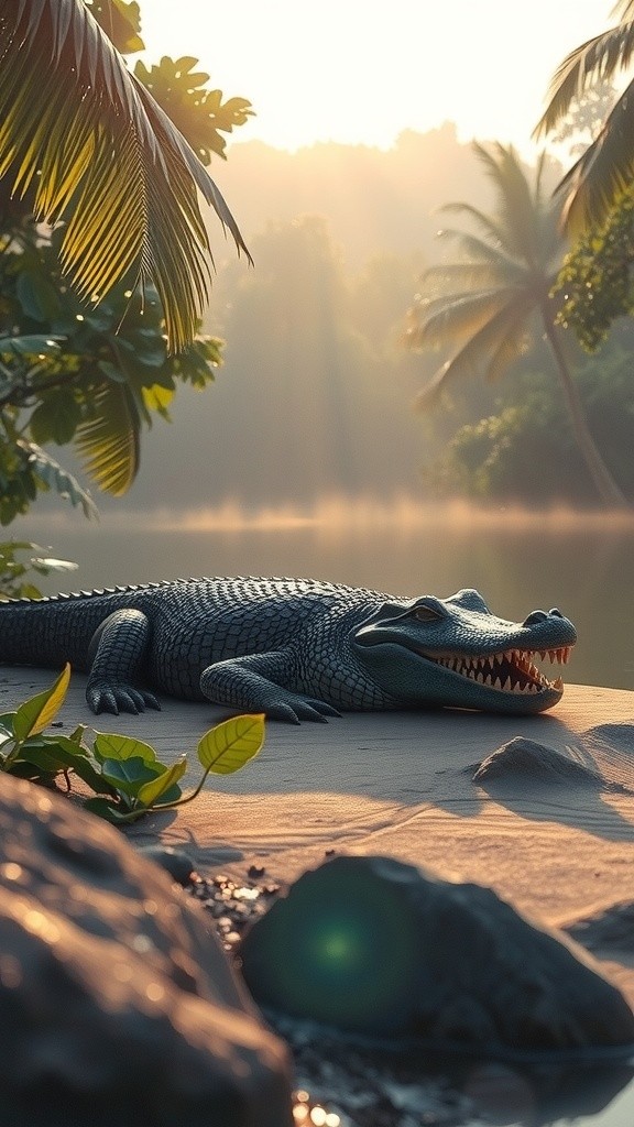 Fakta Unik tentang Buaya: Romantis atau Tahan Lapar?